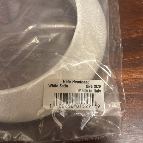 Hill House Halo Headband in White Satin NEW main image 7